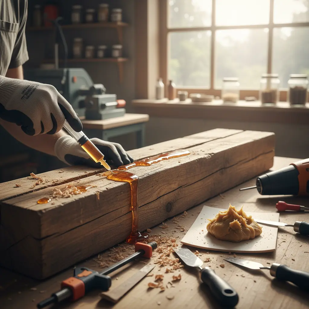 Hoe werkt epoxy bij houtconstructie herstel