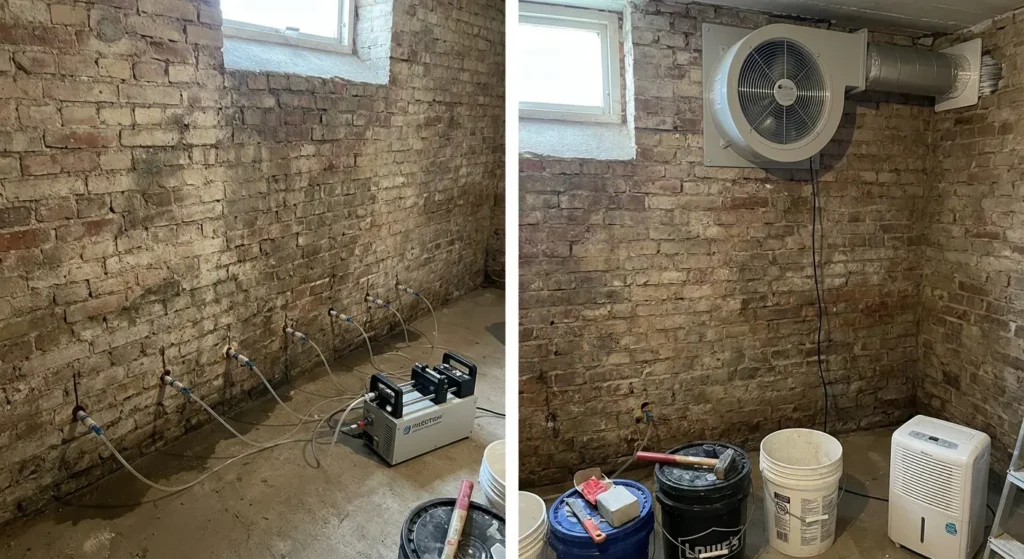 Muurinjectie: wanneer combineren met ventilatie